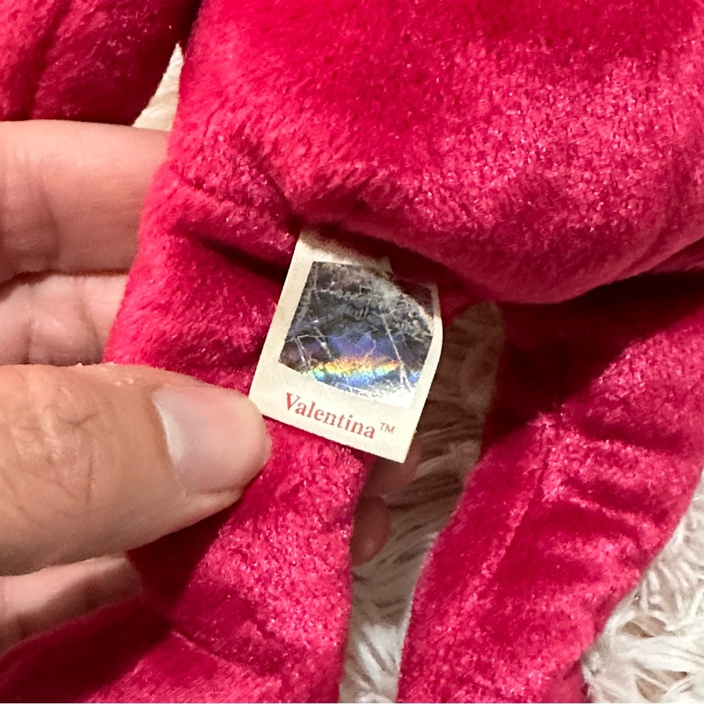 TY Beanie Baby vintage Rare Valentina Bear with holographic tag - Picture 6 of 7
